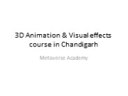 3d animation & visual effects course in Chandigarh (5)