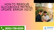 Troubleshooting QuickBooks Update Error 15212: Solutions and Fixes