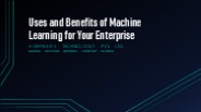 Machine Learning For Your Business - e-Definers Technology