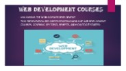 Web Development Courses