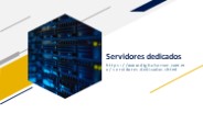 Servidores dedicados