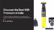 Discover-the-Best-VGR-Trimmers-in-India