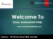 Essay Assessment Help