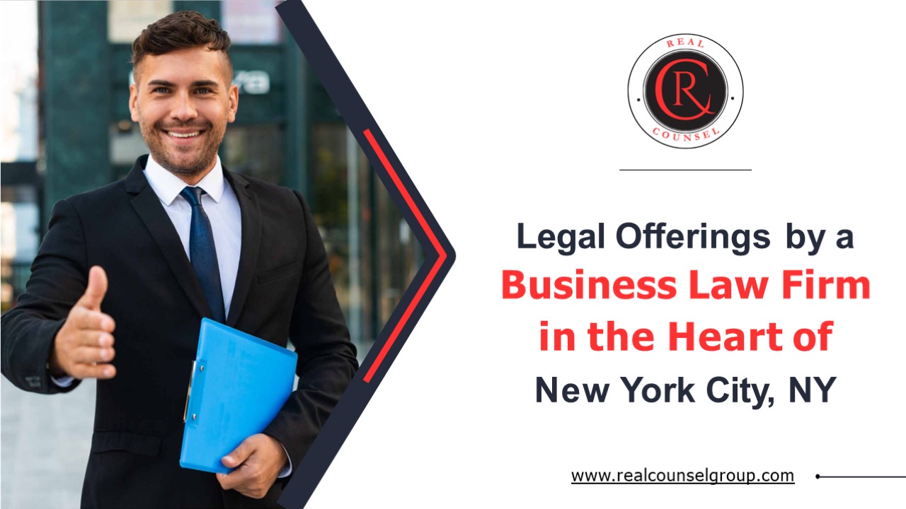 Legal Offerings by a Business Law Firm in the Heart of New York City, NY (1)