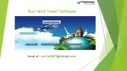 Tour And Travel Software