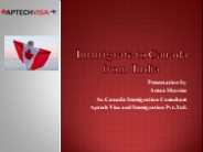 Immigrate to Canada From India with an ease