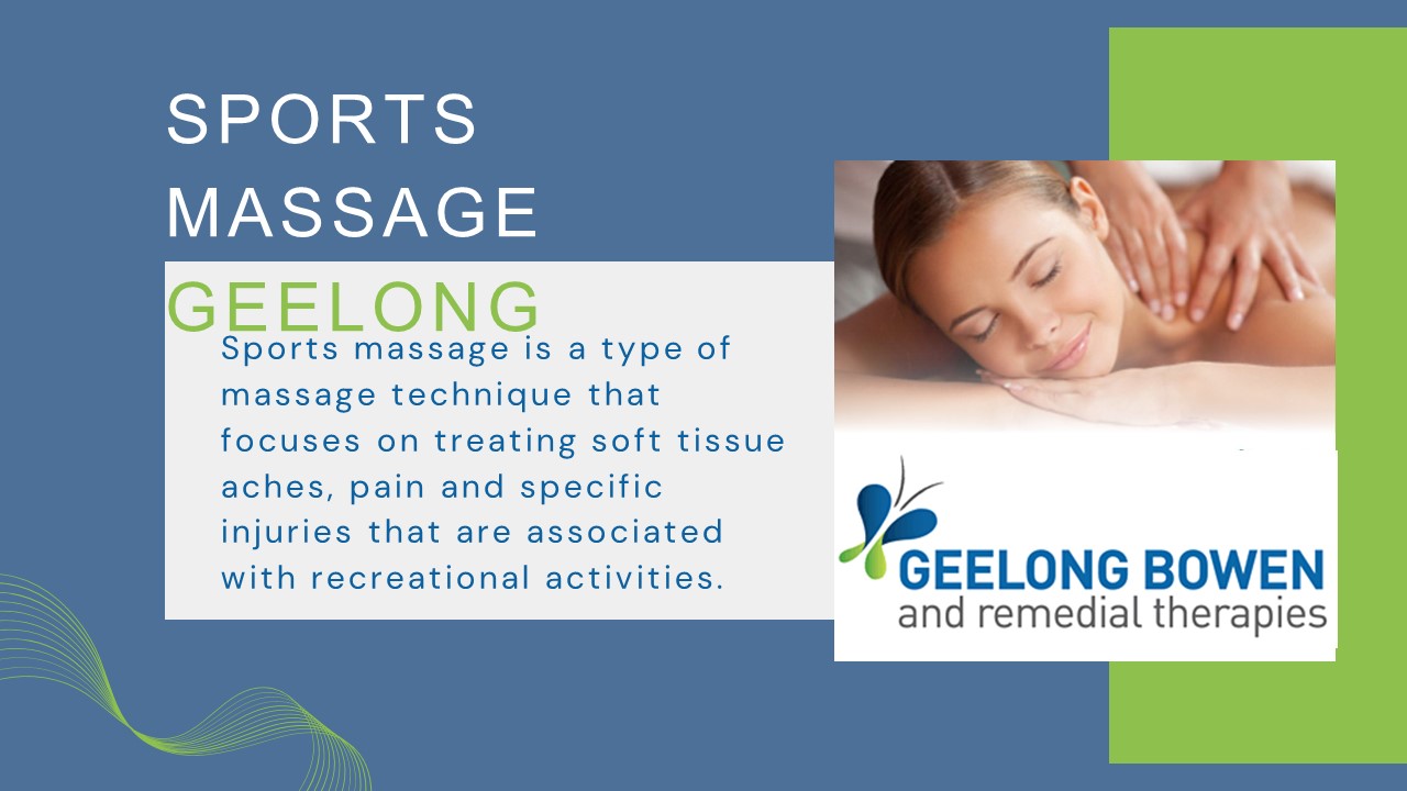 Best Sports Massage Geelong