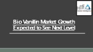 Bio Vanillin