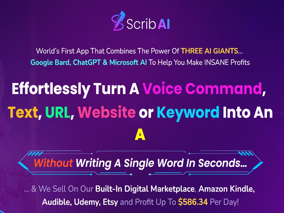 ScribAI - Ebook, FlipBook & AudioBook Creator