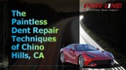 The Paintless Dent Repair Techniques of Chino Hills, CA