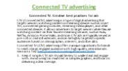 Connected TV advertising (1)