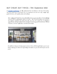 Bespoke Kitchens in Ashford