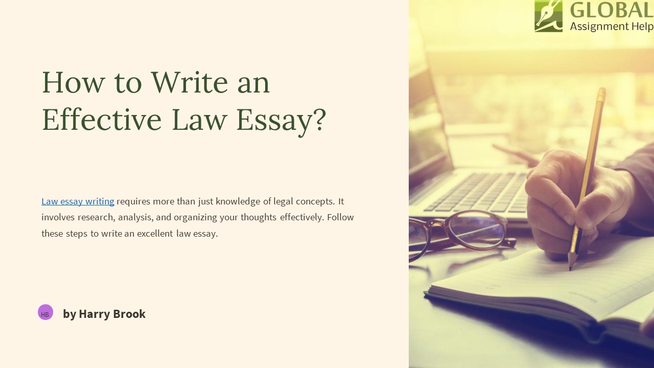 How to Write an Effective Law Essay?