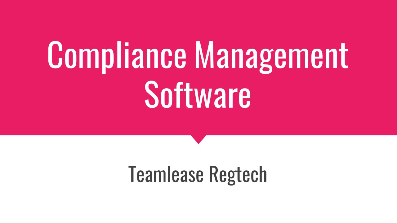 compliance management software