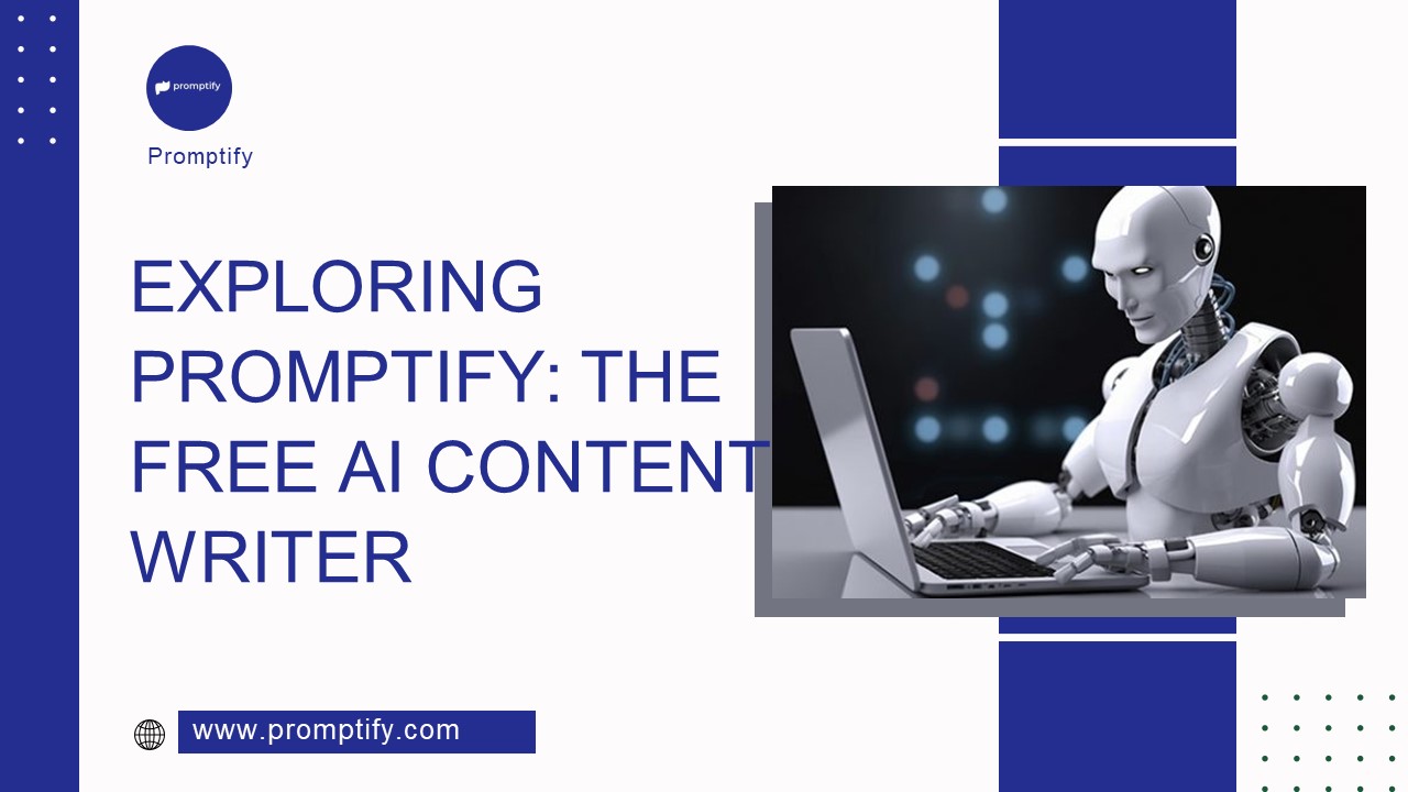 Promptify AI Tool for Content Creation presentation | free to download