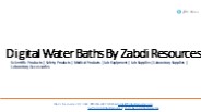 Digital Water Bath by zabdiresources