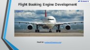 Flight Booking Engine Development