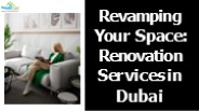 Interiors & Renovations Works Dubai