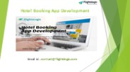 Hotel Booking App Development