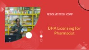 DHA Exam for Pharmacists