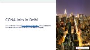 CCNA Jobd in Delhi