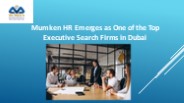 Top Executive Search Firms in Dubai - Mumken HR