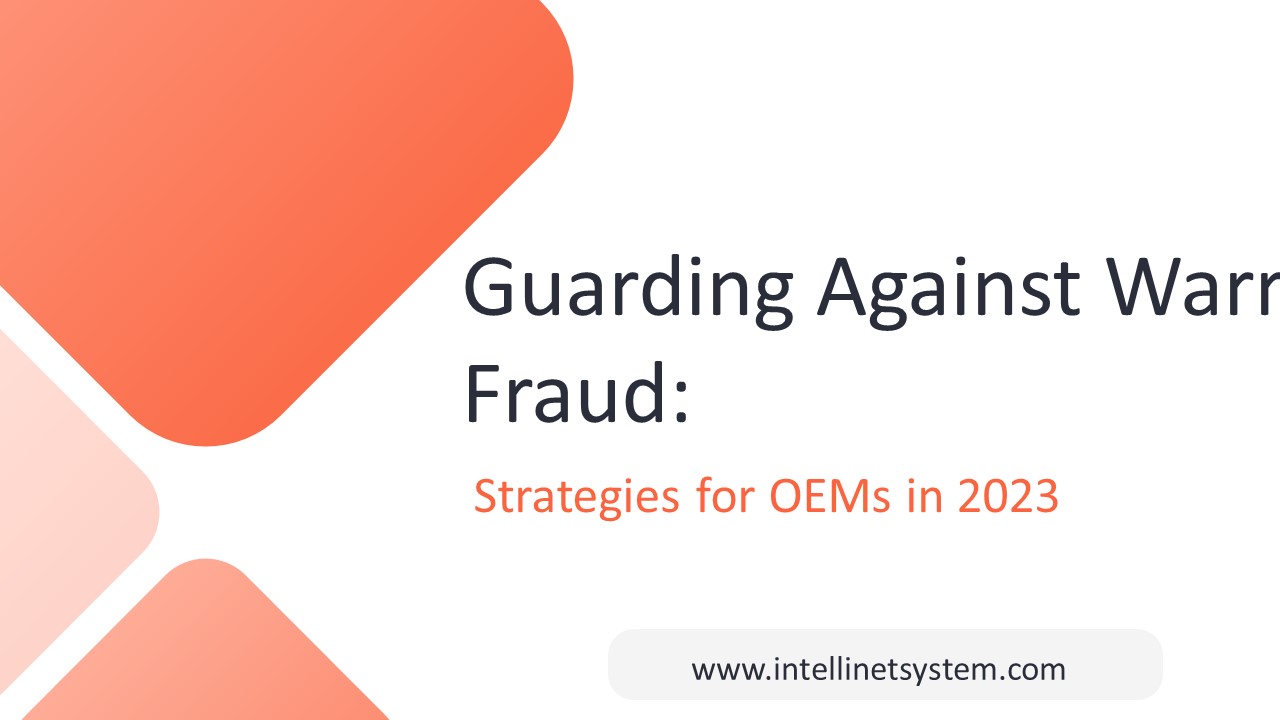 PPT Guarding Against Warranty Fraud Strategies for OEMs in 2023