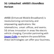 5G Unleashed: eMBB's Boundless Horizon