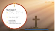 Elevate Faith-Based Presentations with SlideEgg's Christian PowerPoint Backgrounds