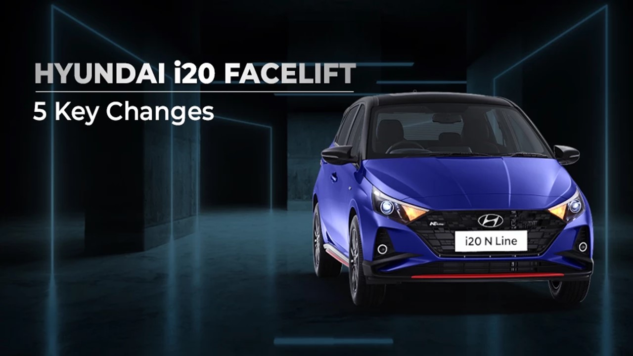 Hyundai i20 Facelift: 5 Key Changes