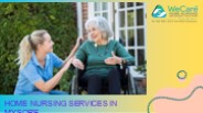 Home Nursing Services in Mysore