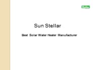 Best 8 Benefits of Solar Water Heaters