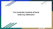 The complete checklist of bond cleaning melbourne