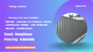 Good Neighbour Fencing Adelaide