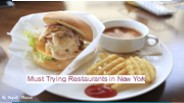 Must Trying Restaurant in New York