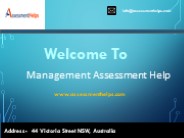 Management Assessment Help