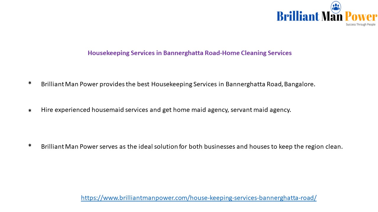 Housekeeping Services in Bannerghatta Road-Home Cleaning Services