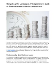 loan for small business