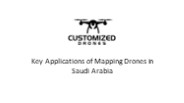 Key Applications of Mapping Drones in Saudi Arabia