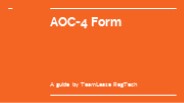 AOC-4 Form