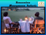 Tanzanian Honeymoon Safaris