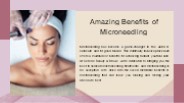 Amazing Benefits of Microneedling