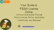 Your Essential Guide to FSSAI Registrar Services