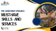 The Handyman’s Toolbox: Must-Have Skills and Services