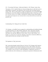 Overcoming Challenges: Addressing Barriers in ABA Therapy Journey