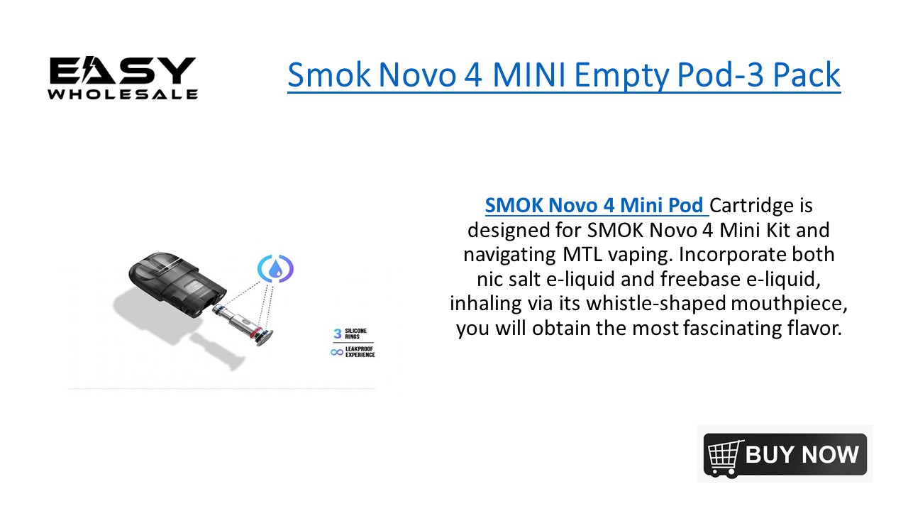 Smok Novo 4 MINI Empty Pod - 3 Pack