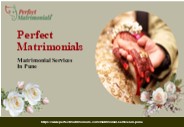Matrimonial Services In Pune