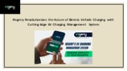 EV Charging Management System - Regeny