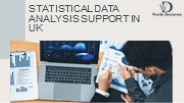 Statistical Data Analysis Support In UK