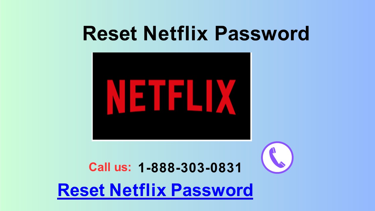 Reset Netflix Password